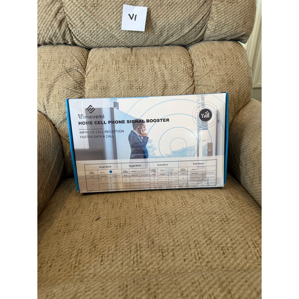 Vimevemi Home Cell Phone Signal Booster Band 13 Model HBV70-2 Kit